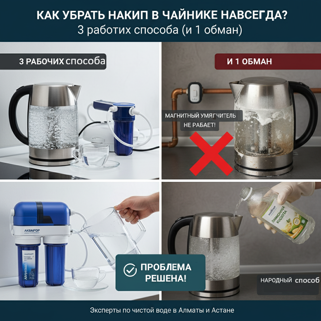 Как убрать накипь