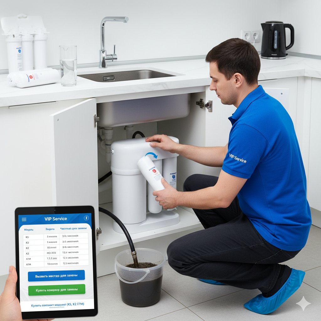 Обслуживание Аквафор Мориона